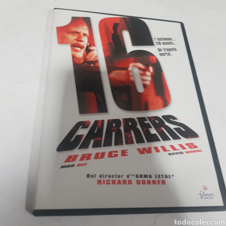 Cinema: DVS20 16 carrers -DVD SEGUNDAMANO TAPA FINA