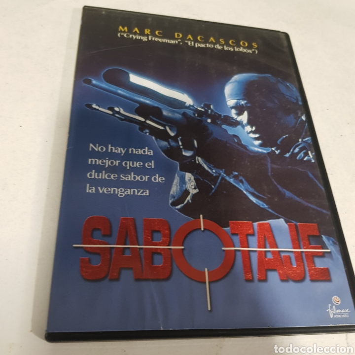Cinema: DVS4 sabotaje -DVD SEGUNDAMANO TAPA FINA