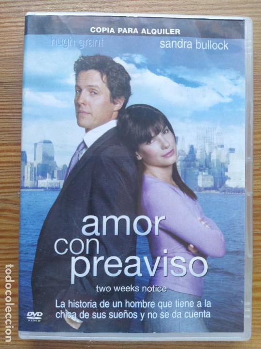 Kino: DVD AMOR CON PREAVISO - EDICION DE ALQUILER (028)