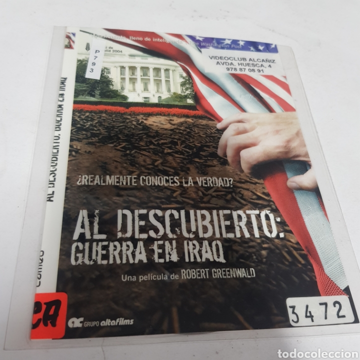Kino: PL 793 al descubierto guerra en Irak -DVD PLASTIFICADO SIN CAJA