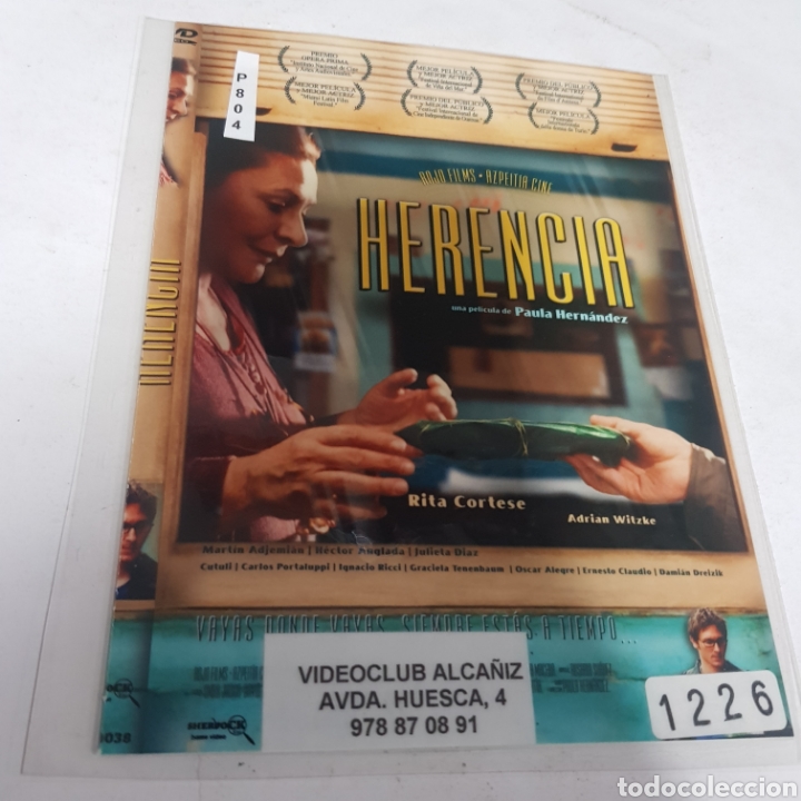 Cinema: PL 804 herencia -DVD PLASTIFICADO SIN CAJA