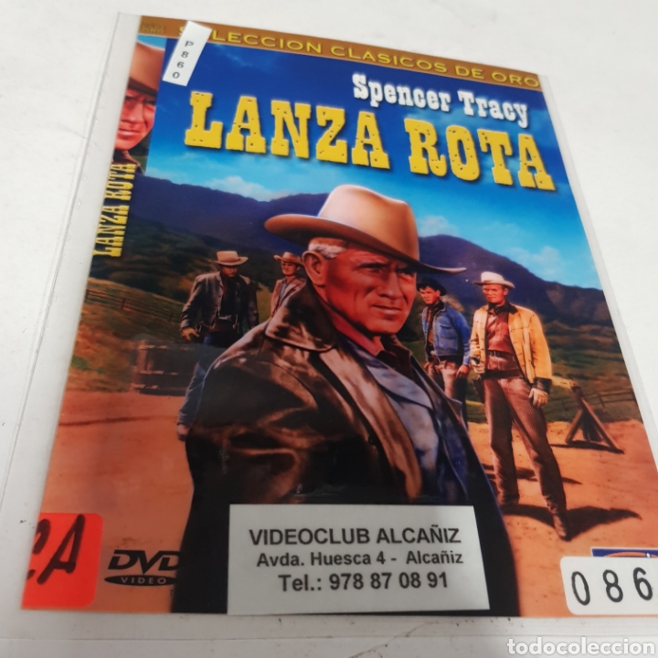 Cine: PL 860 lanza rota -DVD PLASTIFICADO SIN CAJA mucho USO
