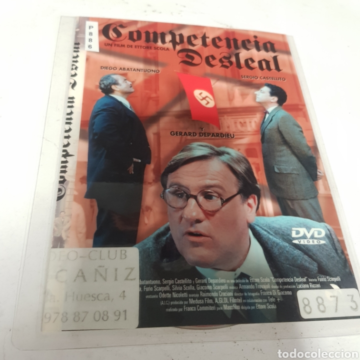 Cine: PL&nbsp; 886 competencia desleal -DVD PLASTIFICADO SIN CAJA mucho USO
