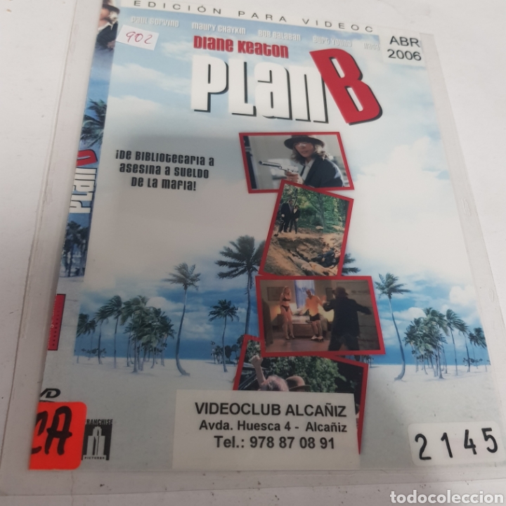 Cinema: PL&nbsp; 902 plan B -DVD PLASTIFICADO SIN CAJA mucho USO