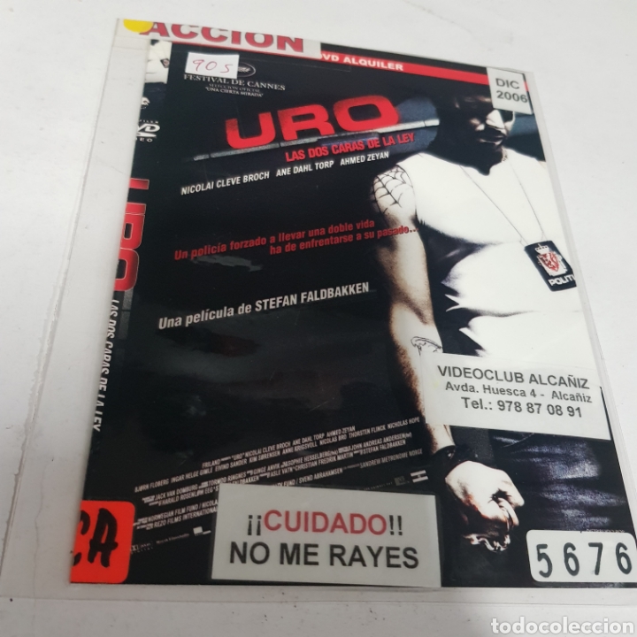 Cine: PL&nbsp; 905 uro las dos caras de la ley -DVD PLASTIFICADO SIN CAJA mucho USO