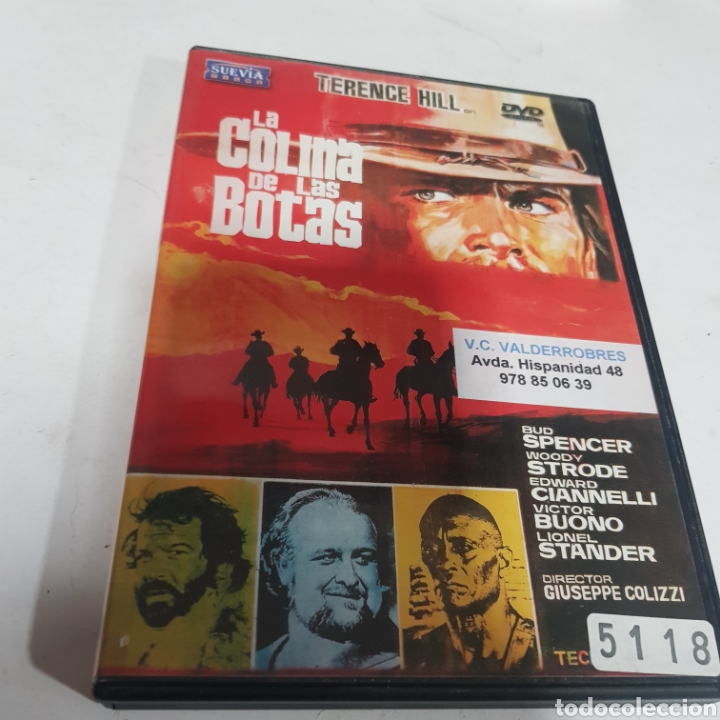 Cinema: V170 la colina de las botas -DVD PROCEDENTE VIDEOCLUB