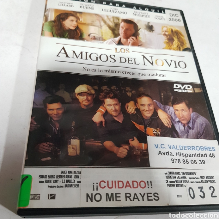 Cinema: V72 los amigos del novio -DVD PROCEDENTE VIDEOCLUB MUCHO USO