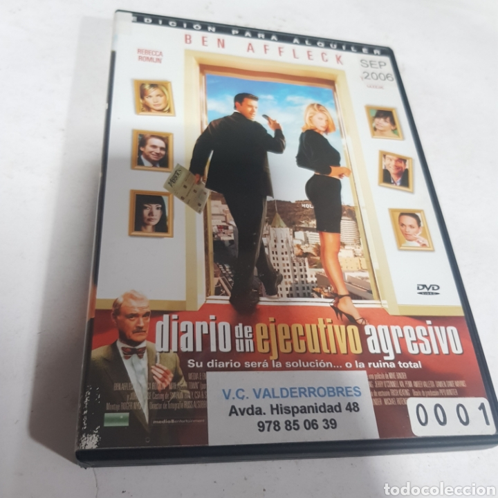 Kino: V53 diario de un ejecutivo agresivo -DVD PROCEDENTE VIDEOCLUB MUCHO USO