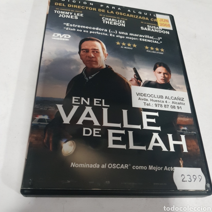 Cinema: V109 en el valle de Elah-DVD PROCEDENTE VIDEOCLUB MUCHO USO