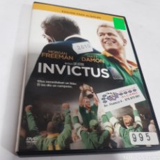 Cinema: V203 INVICTUS -DVD PROCEDENTE VIDEOCLUB MUCHO USO. Lote 345809813