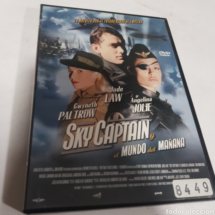 Cinema: V57 Sky captain -DVD PROCEDENTE VIDEOCLUB MUCHO USO