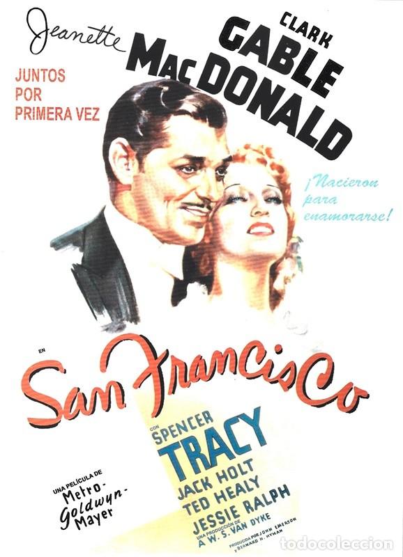 Cine: SAN FRANCISCO CLARK GABLE