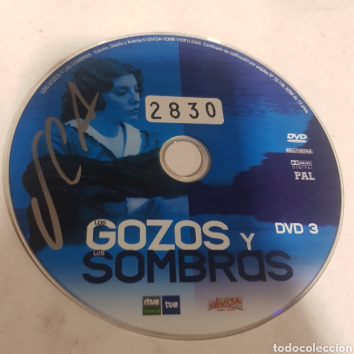 Cinema: SD 946 gozos y sombra DVD 3 - SOLO DISCO DVD