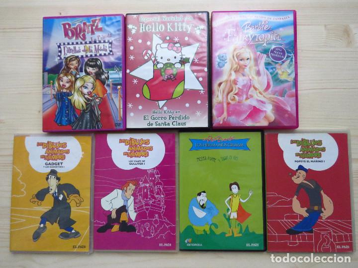 Cinema: Lote 17 dvd para ni&ntilde;os Disney y otros Animaci&oacute;n Dibujos Animados dvds