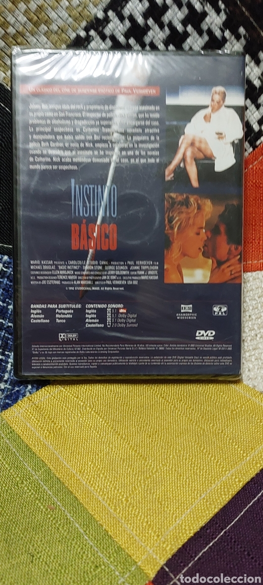 Cine: DVD Instinto B&aacute;sico (Precintado) - Foto 2