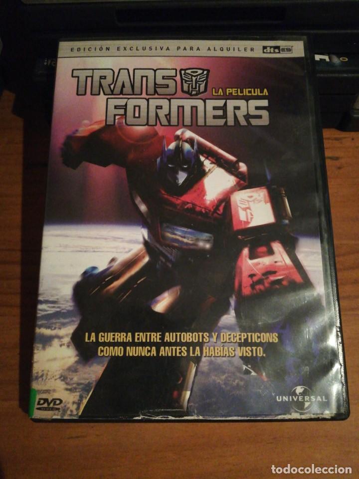 Cine: DVD 19 Transformers La pel&iacute;cula Edic. Alquiler