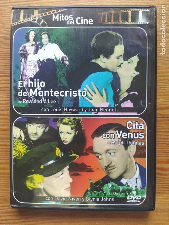 Cin&eacute;ma: DVD EL HIJO DE MONTECRISTO / CITA CON VENUS (P5)