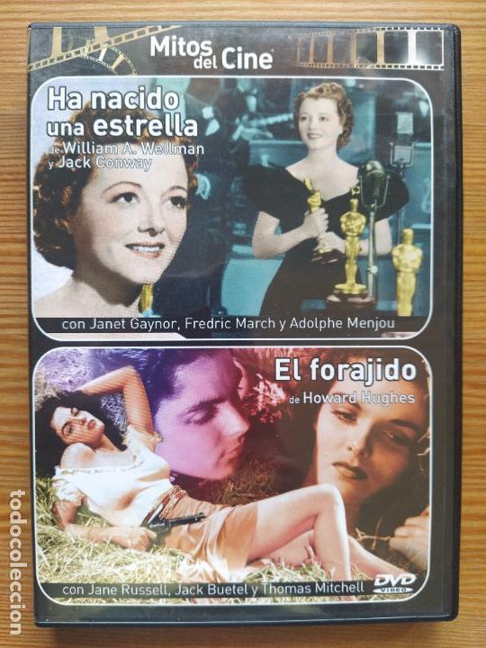 Cin&eacute;ma: DVD HA NACIDO UNA ESTRELLA / EL FORAJIDO (R6)