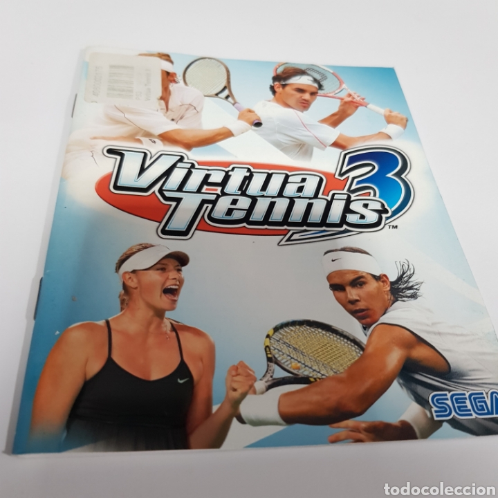 Kino: MPS3 112 Virtua Tennis 3 -MANUAL PLAYSTATION 3