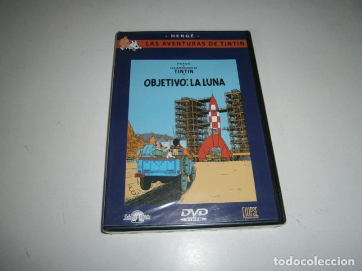 Cine: LAS AVENTURAS DE TINTIN OBJETIVO LA LUNA DVD NUEVO PRECINTADO