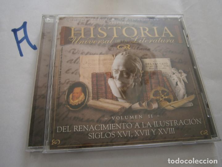 Cine: DVD - HISTORIA UNIVERSAL DE LA LITERATURA - DEL RENACIMIENTO A LA ILUSTRACION SIGLOS XVI-XVII-XVIII
