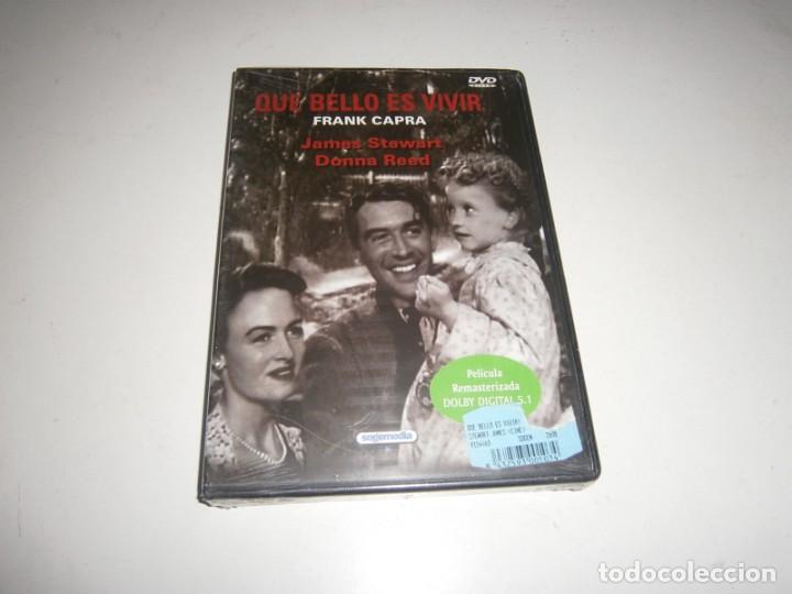 Cine: QUE BELLO ES VIVIR DVD NUEVO PRECINTADO FRANK CAPRA JAMES STEWART