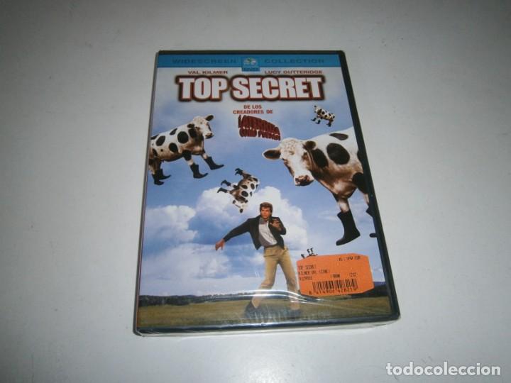 Cin&eacute;ma: TOP SECRET DVD NUEVO PRECINTADO VAL KILMER LUCY GUTTERIDGE