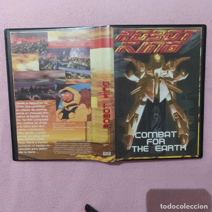 Cine: DVD MANGA A&Ntilde;OS 80 ROBOT KING COMBAT FOR THE EARTH ** SEMINUEVO **