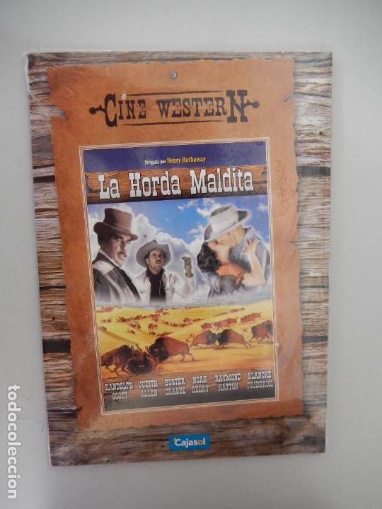 Cin&eacute;ma: LA HORDA MALDITA - RANDOLPH SCOTT -JUDITH ALLEN- BUSTER CRABBE- DVD PRECINTADO