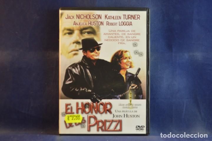 Cine: EL HONOR DE LOS PRIZZI - DVD - Foto 1