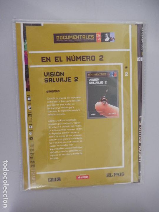 Cine: VISION SALVAJE 1 - DOCUMENTALES - DVD - Foto 2