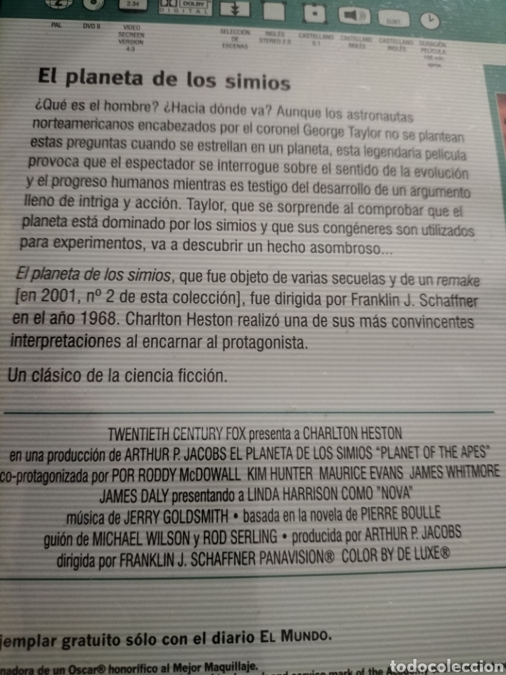 Cine: Pel&iacute;cula El planeta de los Simios - Foto 3