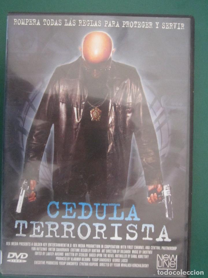 Cinema: (63) DVD CEDULA TERRORISTA