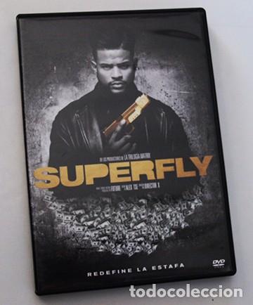 Cine: SUPERFLY DVD PEL&Iacute;CULA SUSPENSE ACCI&Oacute;N VIOLENCIA MUNDO DE LA DROGA EEUU DIRECTOR X - JACKSON MITCHELL