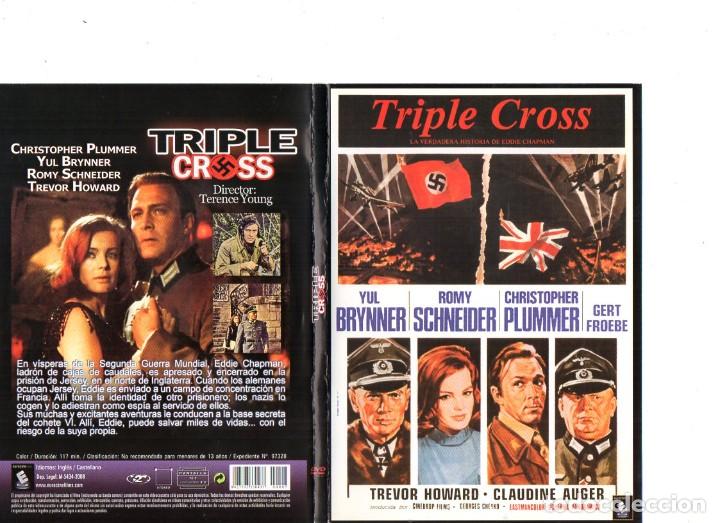 Cine: TRIPLE CROSS: CHRISTOPHER PLUMMER DVD - Foto 1