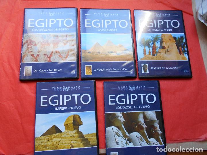 Cin&eacute;ma: LOTE DE 5 DVD EGIPTO