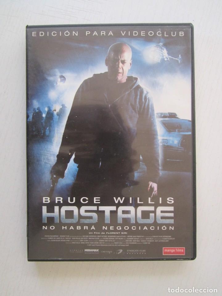 Cine: (280) DVD HOSTAGE CON BRUCE WILLIS - Foto 1