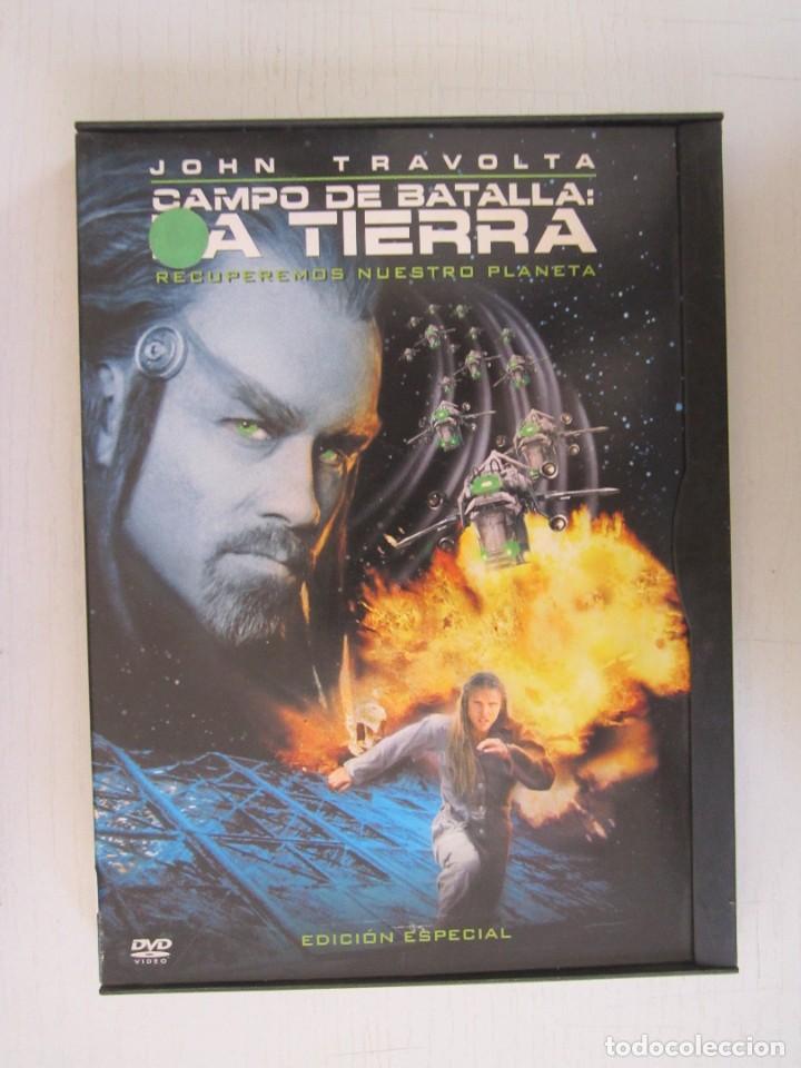 Cinema: (349) DVD CAMPO DE BATALLA LA TIERRA FALTA PLASTICO EN TAPA)