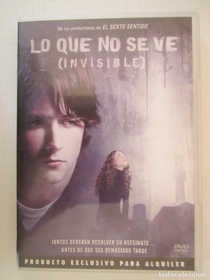 Cinema: (377) DVD LO QUE NO SE VE (INVISIBLE)