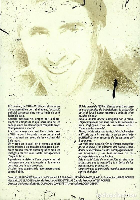Cine: LA REVOLTA PERMANENT LLUIS LLACH - Foto 2