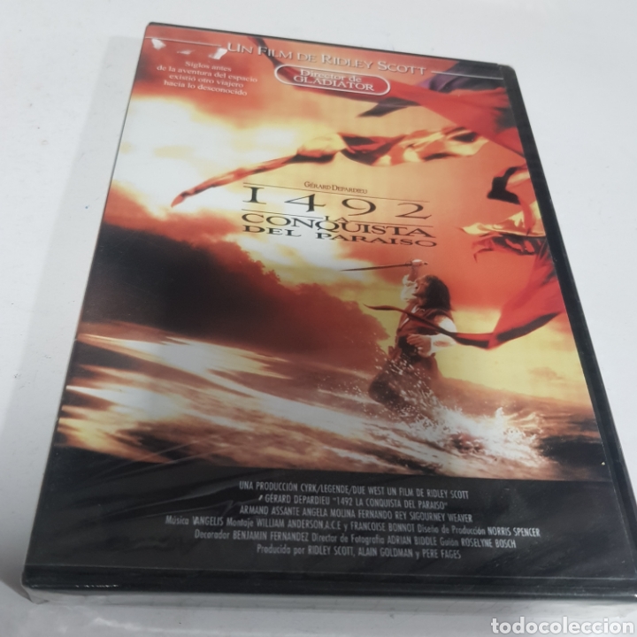 Cin&eacute;ma: ND58 1492 la conquista del para&iacute;so -DVD NUEVO PRECINTADO