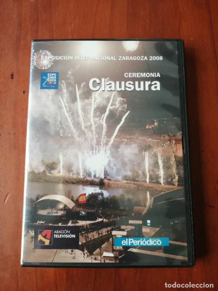 Cine: DVD EXPO ZARAGOZA 2008 CEREMONIA DE CLAUSURA