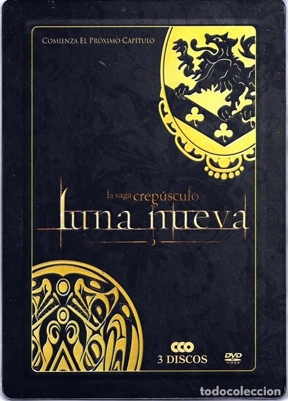 Cine: LA SAGA CREP&Uacute;SCULO LUNA NUEVA (ESTUCHE MET&Aacute;LICO)
