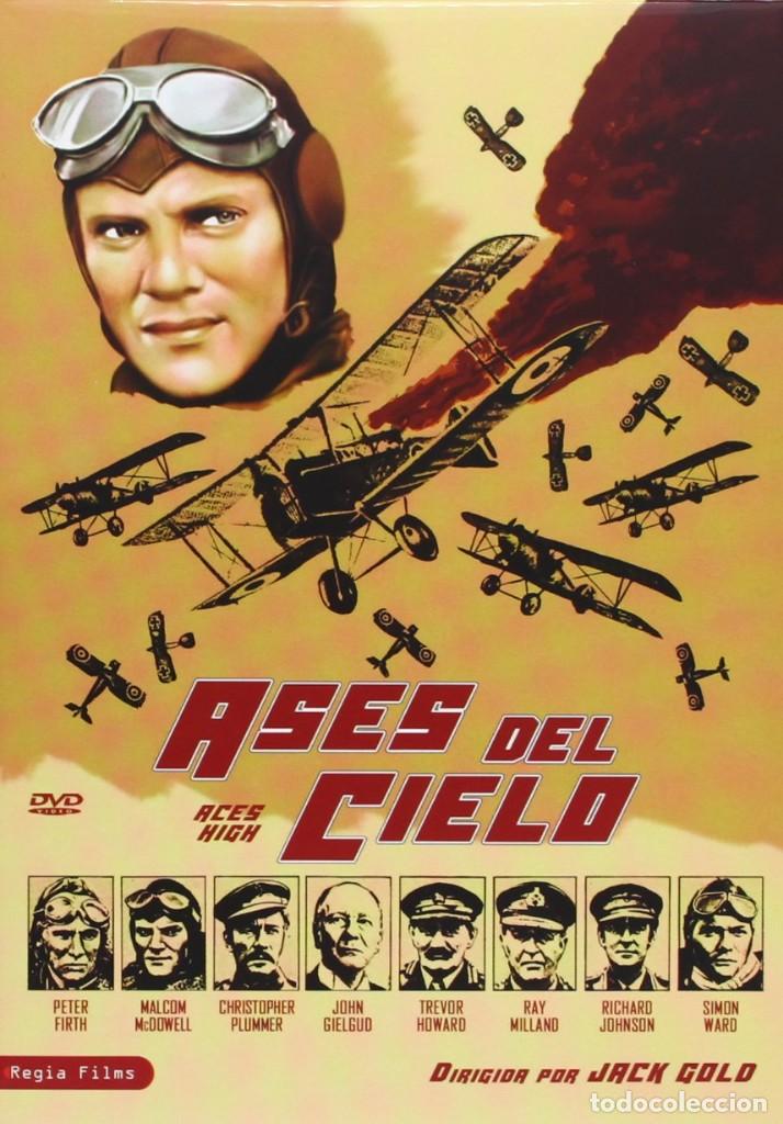 Cine: ASES DEL CIELO DVD MALCOLM MCDOWELL CHRISTOPHER PLUMMER - Foto 1