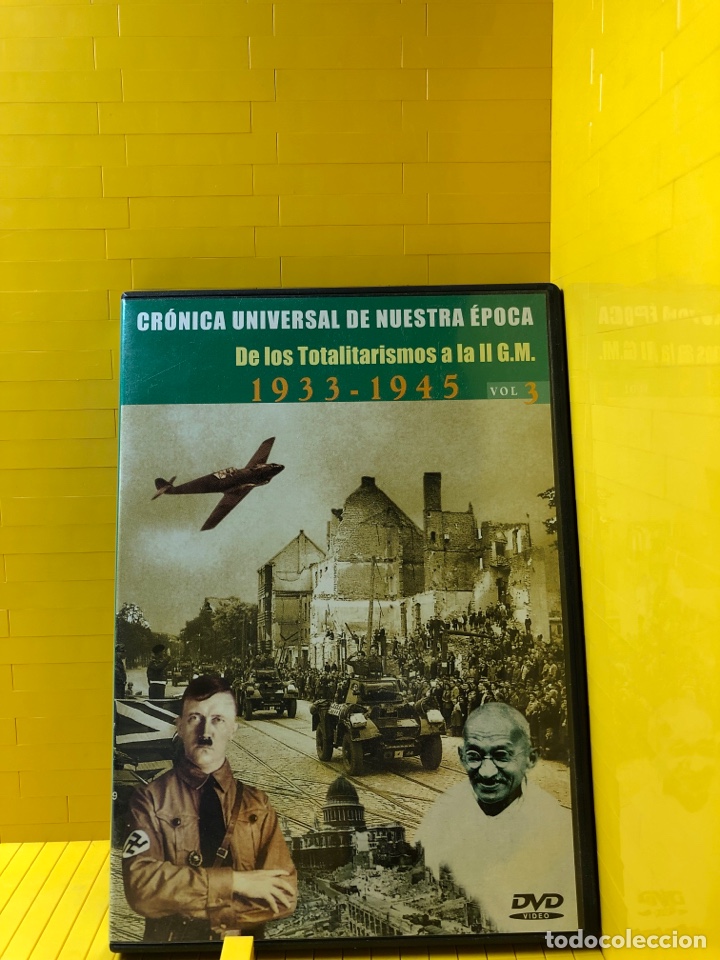 Cine: DVD ● CRONICA UNIVERSAL DE NUESTRA &Eacute;POCA ● TOTALITARISMOS ● II GUERRA MUNDIAL ● 1933 - 1945