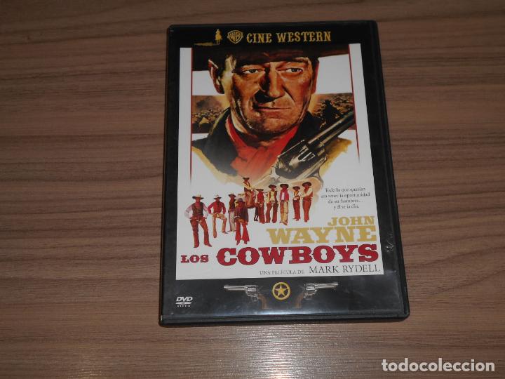 Cine: Los COWBOYS DVD John Wayne COMO NUEVA