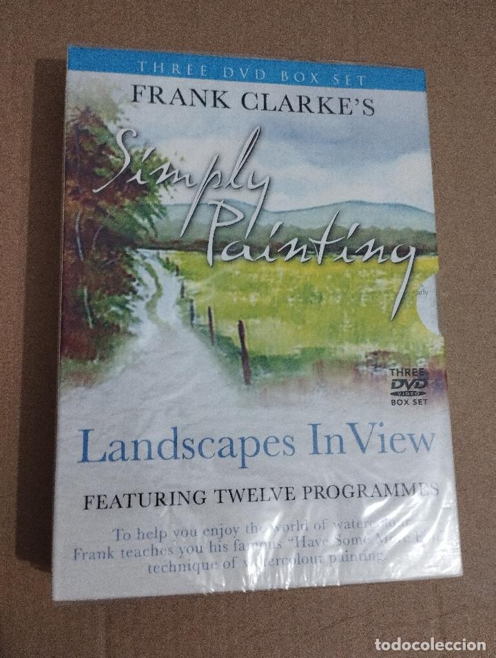 Cinema: SIMPLY PAINTING. LANDSCAPES IN VIEW (FRANK CLARKE'S) 3 DVD'S PRECINTADOS