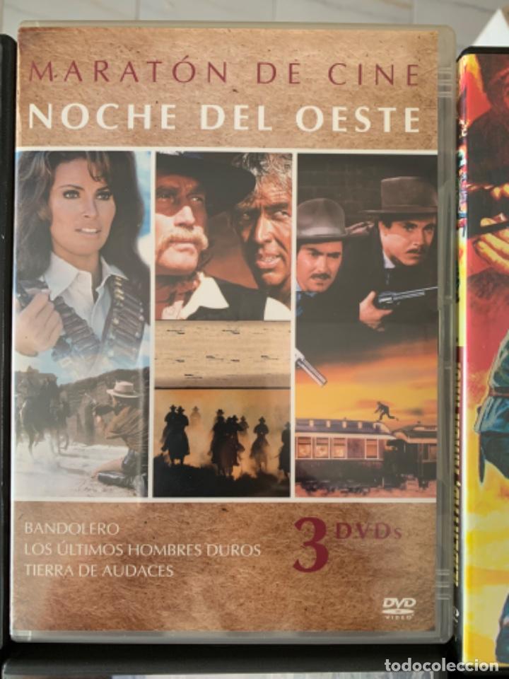 Kino: Noche del oeste: Bandolero / Los &uacute;ltimos hombres duros / Tierra de audaces