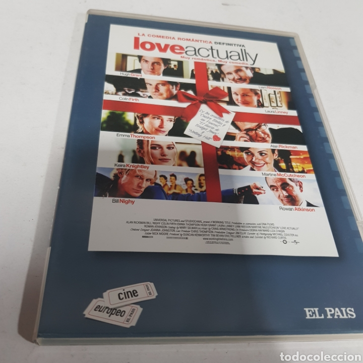 Cine: DVS14 Love Actually -DVD SEGUNDA MANO TAPA FINA