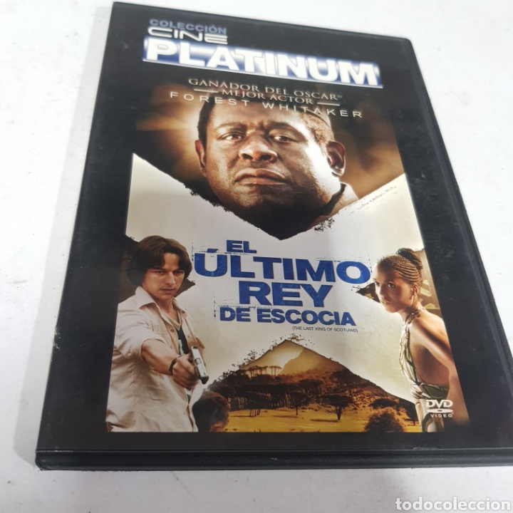 Cinema: DVS14 el &uacute;ltimo rey de Escocia -DVD SEGUNDA MANO TAPA FINA